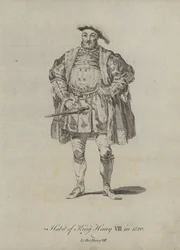 Abito di Re Enrico VIII nel 1520